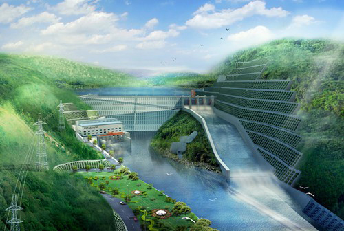 兴义老挝南塔河1号水电站项目
